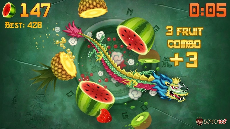 Fruit Ninja hấp dẫn nhờ cảm giác chém trái cây nhanh