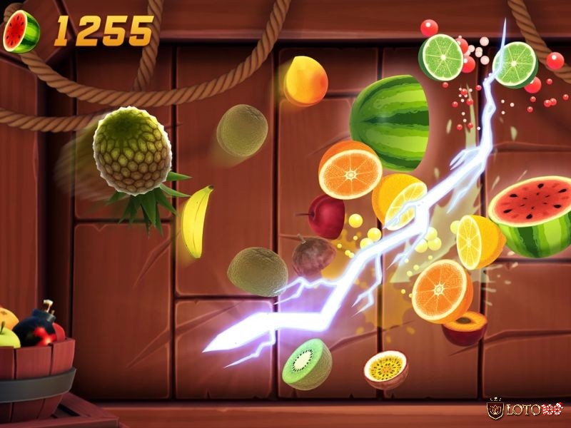 Đồ họa Fruit Ninja tươi tắn rực rỡ và mượt mà