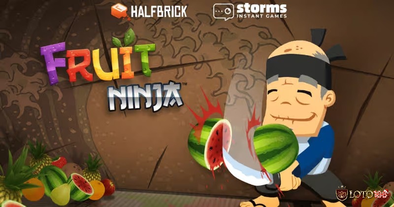 Game Fruit Ninja gây ấn tượng với lối chơi chém trái cây