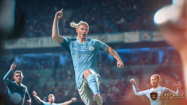 Game FIFA 24 có đồ họa đẹp mắt và chân thực tạo nên những phút giây giải trí hấp dẫn cho người chơi