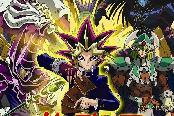 Game bài Yugioh lần đầu ra mắt vào năm 1996