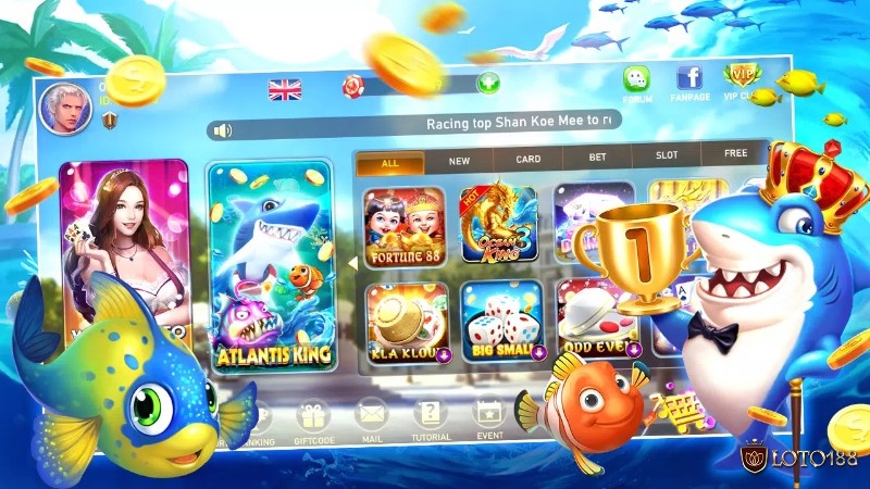 Lucky Fishing Pro độc đáo với hoàn trả 15% mỗi ngày và sự kiện cá thưởng siêu khủng