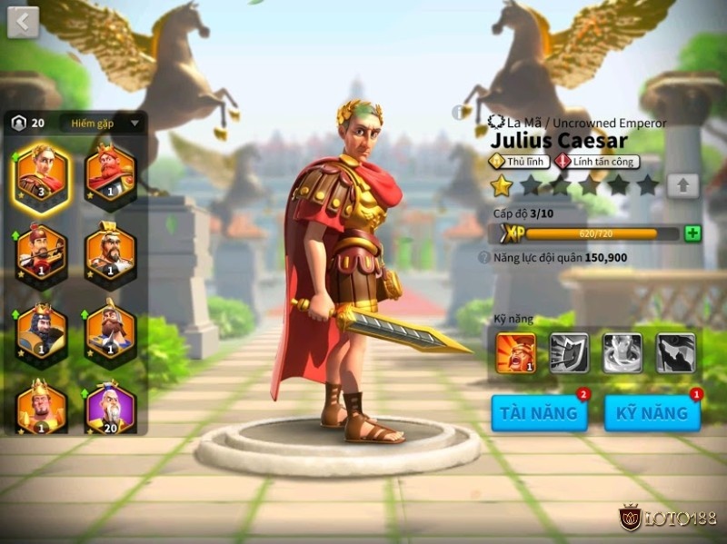 Quân lính trong game được chia thành nhiều loại sở hữu những kỹ năng cũng như nhiệm vụ khác nhau