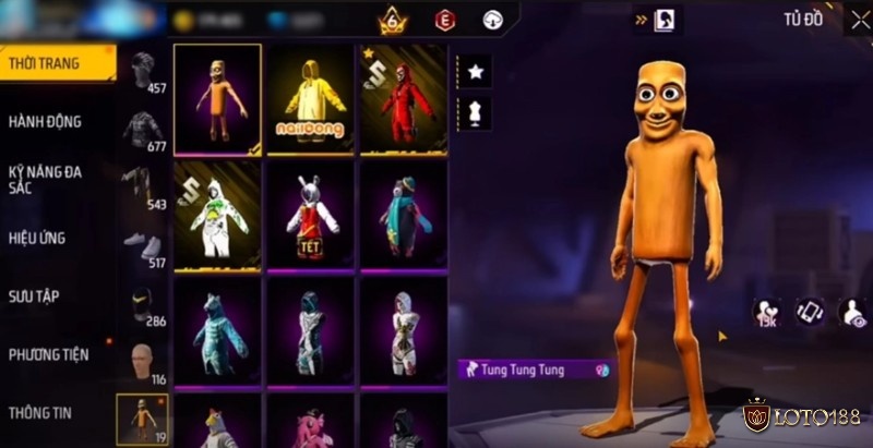 Từ trang phục cá tính đến pet và skin vũ khí cực cháy, Free Fire luôn biết cách chiều lòng game thủ yêu thích sự nổi bật