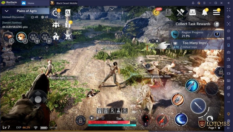 Black Desert Mobile nổi bật với cốt truyện cuốn hút đưa bạn bước chân vào một thế giới kỳ ảo