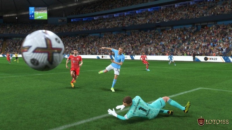 Game đá bóng hay với nhịp độ nhanh, cuốn người chơi vào từng pha bóng kịch tính