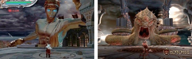 Những kẻ thù đáng gờm và trùm cuối trong game God of War ii đã mang đến những trận chiến kịch tính và đáng nhớ.