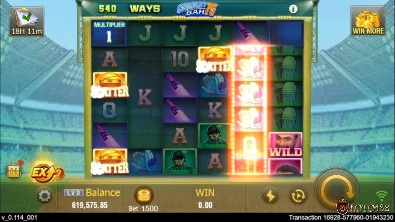 Các biểu tượng trong game bao gồm những biểu tượng quen thuộc như các ký tự của các lá bài