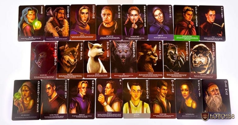 Các nhân vật trong game bài Ma Sói mà anh em cần nắm