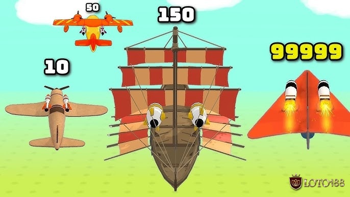 Epic Plane Evolution - Game mô phỏng bay lượn siêu hay