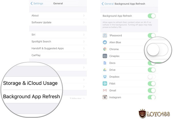 Tắt Background App Refresh và bật chế độ “Gaming Focus” giúp iPhone/iPad tối ưu hiệu năng khi chơi