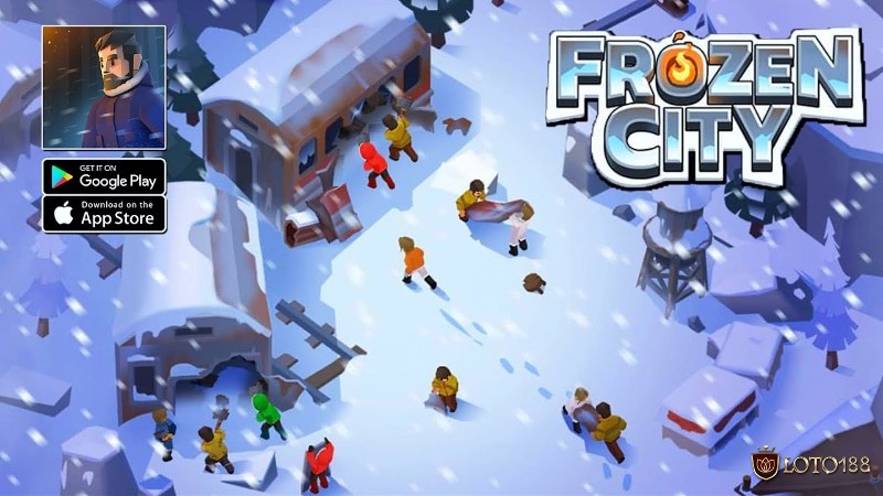 Frozen City tái hiện khung cảnh thành phố trong băng tuyết với đồ họa chi tiết và ánh sáng rực rỡ