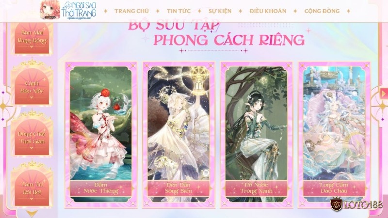 Thoả sức phối đồ theo các chủ đề khác nhau cùng game mobile con gái chơi nhiều Ngôi Sao Thời Trang