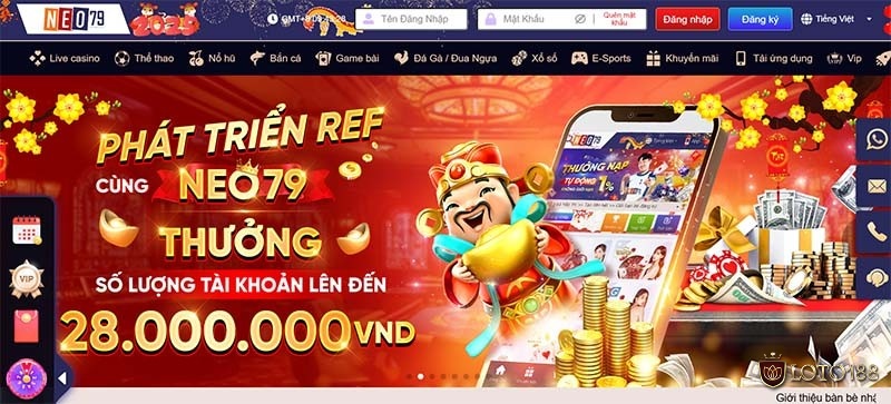 Neo79 là một thương hiệu uy tín được nhiều cược thủ yêu thích và đánh giá cao