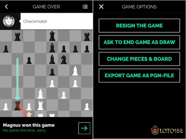 Play Magnus ấn tượng nhờ tính năng mô phỏng phong cách thi đấu của Magnus Carlsen bằng AI