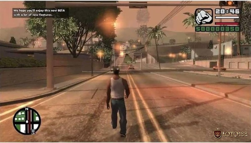 GTA San Andreas nổi tiếng bởi sự tự do gần như tuyệt đối trong thế giới mở