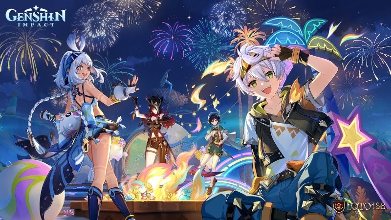 Game iOS thế giới mở Genshin Impact nổi bật bởi đồ họa tuyệt đẹp và gameplay nhập vai cuốn hút