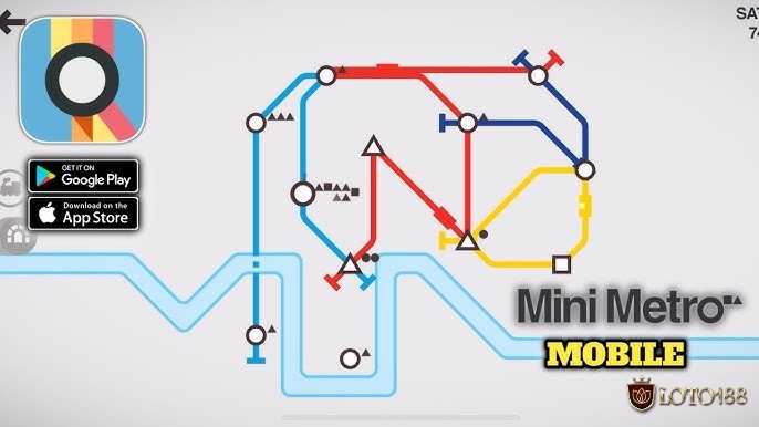 Mini Metro tối giản nhưng giàu chiều sâu chiến lược, gây nghiện vì vòng lặp tối ưu hoàn hảo