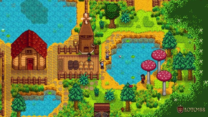 Stardew Valley – game nông trại nhập vai pixel art cực nhẹ nhưng gây nghiện.