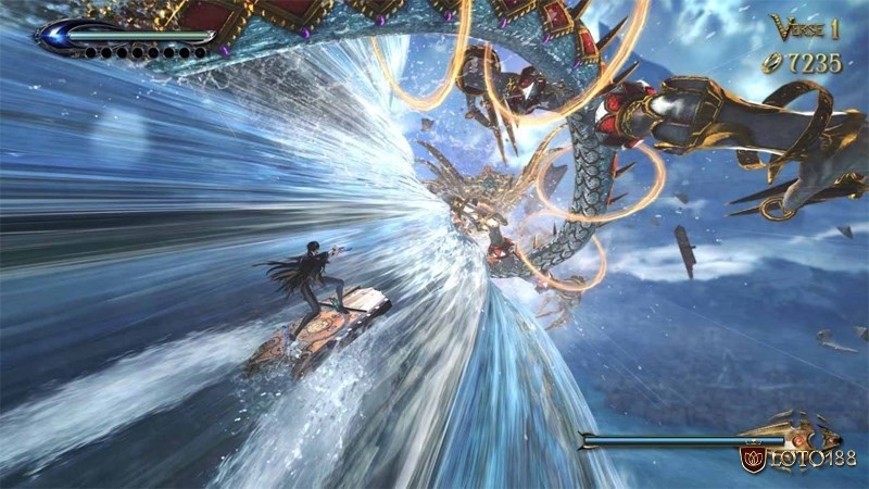 Bayonetta 2: gameplay tốc độ, hiệu ứng ấn tượng, Witch Time độc đáo