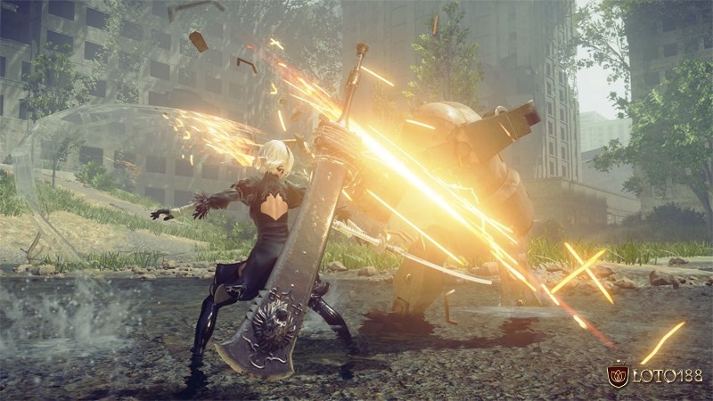 NieR: Automata: chiến đấu mượt mà, cốt truyện lôi cuốn, âm nhạc đỉnh cao