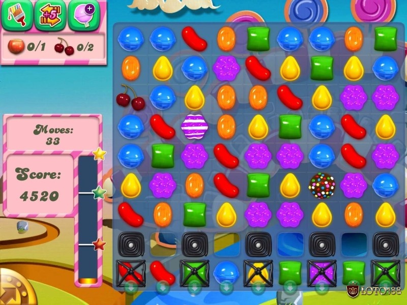 Candy Crush Saga gây nghiện nhờ cảm giác liên hoàn nổ kẹo và hiệu ứng điểm số nhảy liên tục rất thỏa mãn