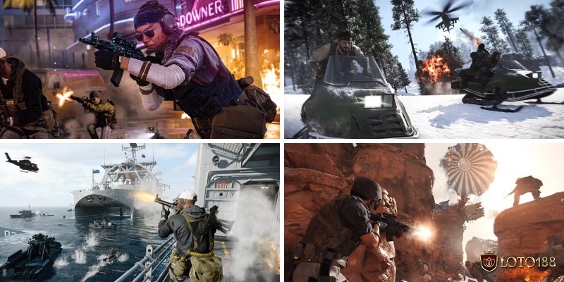 Nhịp độ chiến đấu nhanh và chiến thuật đa dạng tạo nên sức hút cho chế độ Multiplayer trong game Call of Duty: Black Ops Cold War.