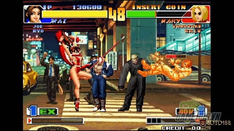 The King of Fighters ghi điểm nhờ hệ thống chiêu thức đa dạng và cảm giác chiến đấu mạnh mẽ