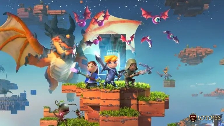 Portal Knights kết hợp sinh tồn, xây dựng và phiêu lưu co op dễ thương