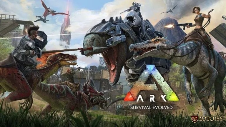 ARK Survival Evolved cho phép bạn sinh tồn, thuần hóa và cưỡi khủng long trong thế giới mở